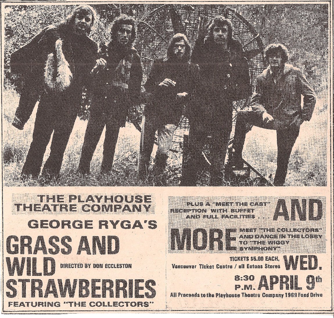 Advert for Grass & Wild Strawberries Live