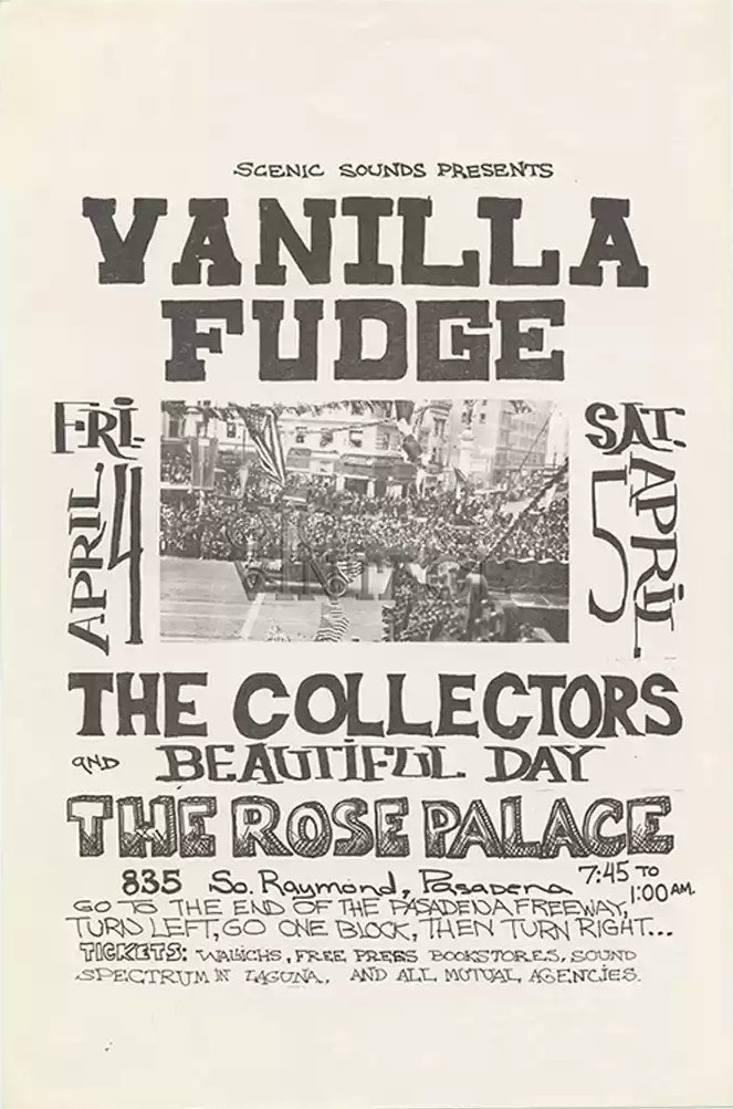 Poster for the Rose Palace, Pasadena